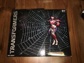 Hasbro Transformers 2001 Botcon Beast Wars Arcee Black Widow Spider Rare