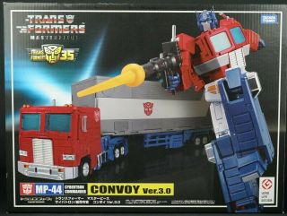 Mp - 44 Convoy Ver 3.  0 Transformers Masterpiece Optimus Prime Takara Tomy 2019