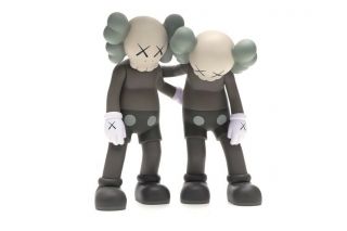 Kaws Along The Way Vinyl Companion Figure Brown Limited 100 Authentic