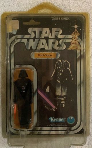 1977 Kenner Star Wars Darth Vader Action Figure 12 Back