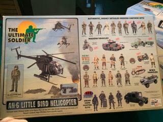 AH - 6 Little Bird Helicopter The Ultimate Soldier BOTH HELICOPTERS - NEVER OPENED 3