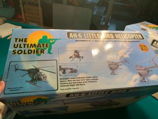 AH - 6 Little Bird Helicopter The Ultimate Soldier BOTH HELICOPTERS - NEVER OPENED 6