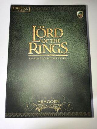 Lord Of The Rings Lotr Aragorn 1/6 Scale Figure Aci Toys Special Edition