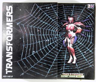 Hasbro Transformers 2001 Botcon Beast Wars Arcee Black Widow Spider Rare