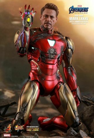 Hot Toys 1/6 Mms543d33 - Avengers: Endgame - Iron Man Mark Mk85 Battle