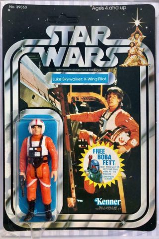 Vintage Kenner Star Wars 20 Back G Luke Sywalker X - Wing Lxw Moc C - 9 Afa Csa It