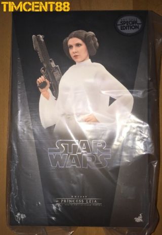 Hot Toys Mms 298 Star Wars Iv A Hope 1/6 Princess Leia Carrie Fisher Special