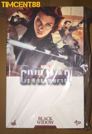 Ready Hot Toys Mms365 Captain America: Civil War Black Widow Scarlett Johansson