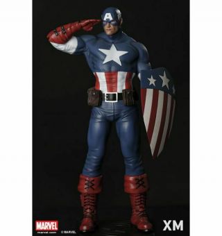 Xm Studios Captain America 1:4 Scale Statue,  Marvel,  Avengers.  Sideshow