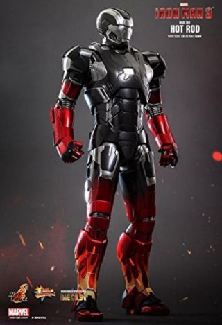Movie Masterpiece Diecast Iron Man Mark 22 Xxii Hot Rod 1/6 Figure Hot Toys
