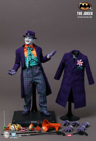 Hot Toys Joker Dx08 1/6 Figure From Batman 1989 Dx 08