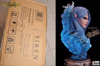 Home Made Object Hmo Half Scale Bust Siren Statue Figure 0797776066872