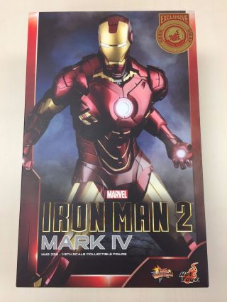 Hot Toys Mms 338 Iron Man 2 Mark Iv Iv 4 Tony Stark Shanghai Disneyland Disney