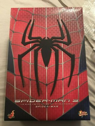 Hot Toys Mms 143 Spiderman Spider - Man 3 12 Inch Action Figure