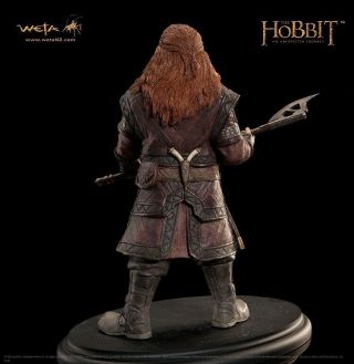 1/6 Weta The Lord of the Rings GLOIN THE DWARF Hobbit Figurine Statue Model 2