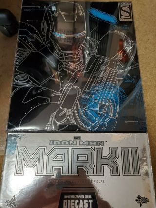 Hot Toys 1/6 Marvel Iron Man Mark Ii Mk2 Die - Cast Special Edition Mms431d20