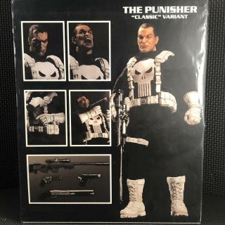 Mezco One 12 Punisher Classic Variant Exclusive Complete Authentic 5