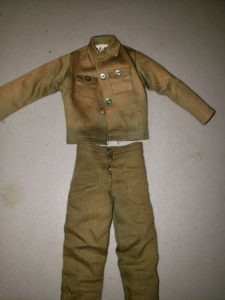 GI JOE VINTAGE 1964 - 65,  AFRICAN AMERICAN ACTION SOLDIER,  RARE TM WITH BABY FEET, 10