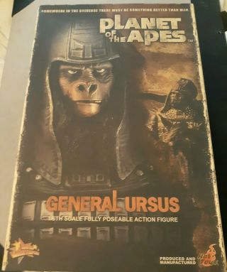 Hot Toys Planet Of The Apes General Ursus Misb Rare Action Figure