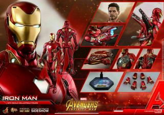 Hot Toys Avengers Infinity War Iron Man Mark L Mk 50 Figure 1/6 Scale Mms473