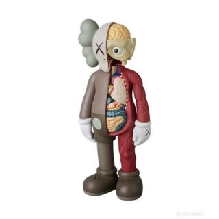 Kaws Open Edition Companion Flayed Brown Red 2016