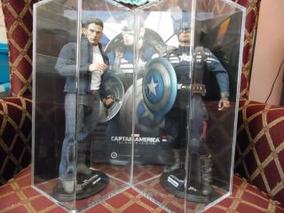 Hot Toys Captain America Winter Soldier 2 Pack Steve Rogers Cond. 2