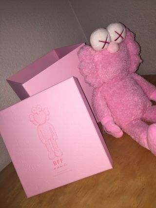 Kaws Bff Plush Pink Limited Edition Of 3000 Box