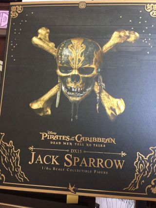 Hot Toys 1/6 Dx15 Pirates Of The Caribbean: Dead Men Tell No Tales Jack Sparrow