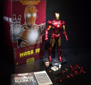 Hot Toys Iron Man Mark 4 Iv Mms461 D21 Ironman Diecast