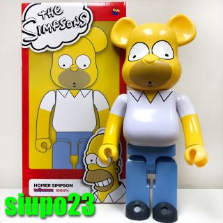 Medicom 1000 Bearbrick The Simpsons Be@rbrick Homer Simpson