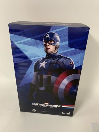 Hot Toys Mms240 Captain America Steve Rogers Golden Age Winter Soldier 1/6 Mib