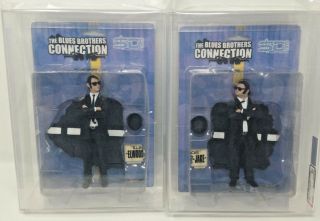 2005 Sd Toys Blues Brothers Set Jake & Elwood 7 Inch Figure Series Afa Graded