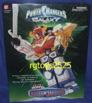 Power Rangers Lost Galaxy Deluxe Galaxy Megazord 1999 Factory