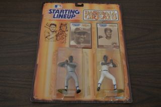 1989 Starting Lineup Ernie Banks / Williams Baseball Greats Prototype Figure