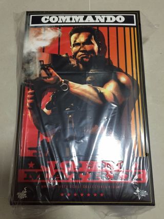 Hot Toys Mms 276 Commando John Matrix Arnold Schwarzenegger 12 Inch Figure