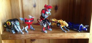 Bandai Mighty Morphin Power Rangers Legacy MMPR 2015 Dino Megazord 100 Complete 10
