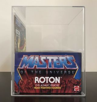 vintage 1983 Masters of the Universe ROTON AFA U 85 NM,  Unpunched MOTU - 2