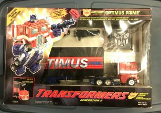 Transformers Generation 2 Optimus Prime (hasbro,  1993) Mip