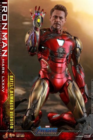Hot Toys 1/6 Avengers 4: Iron Man Mk85 Battle Damage (arrives Sep 2021)