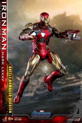 Hot Toys 1/6 Avengers 4: Iron Man MK85 Battle Damage (arrives Sep 2021) 4