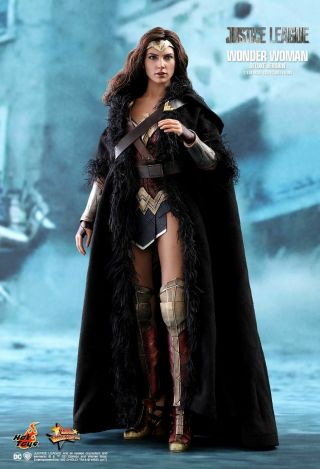 1/6 Scale Hot Toys 12  Justice League Wonder Woman Deluxe Version Figures Model