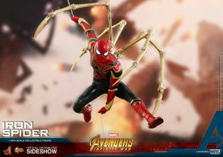 Hot Toys Iron Spider - Man 1/6 Scale Figure Avengers Infinity War Tom Holland