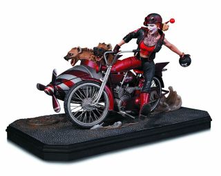 Dc Collectibles Gotham City Garage: Harley Quinn Deluxe Statue 77/1000