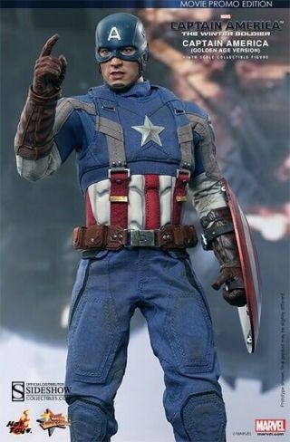 HOT TOYS MMS 240 Captain America (Golden Age) - from CA:TWS 2
