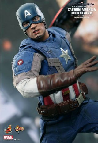 HOT TOYS MMS 240 Captain America (Golden Age) - from CA:TWS 3