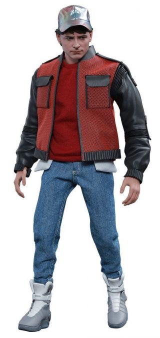 Hot Toys Back To The Future Part 2 Ii Marty Mcfly 1/6 Action Figure