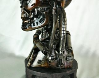 Terminator 2 T800 1/1 Life - Size Bust Endoskeleton Model Figure Statue Resin Toy 2