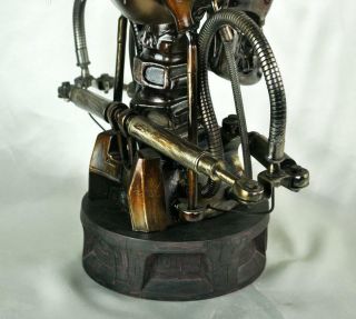 Terminator 2 T800 1/1 Life - Size Bust Endoskeleton Model Figure Statue Resin Toy 3