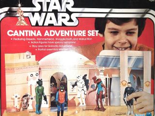 1978 Sears Exclusive Star Wars Cantina Adventure Set And All Foot Pegs
