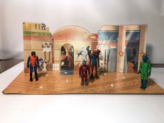 1978 Sears Exclusive Star Wars Cantina Adventure Set And All Foot Pegs 7